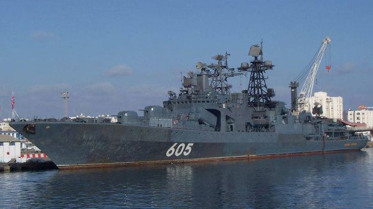 Большой противолодочный корабль пр. 1155 Адмирал Левченко