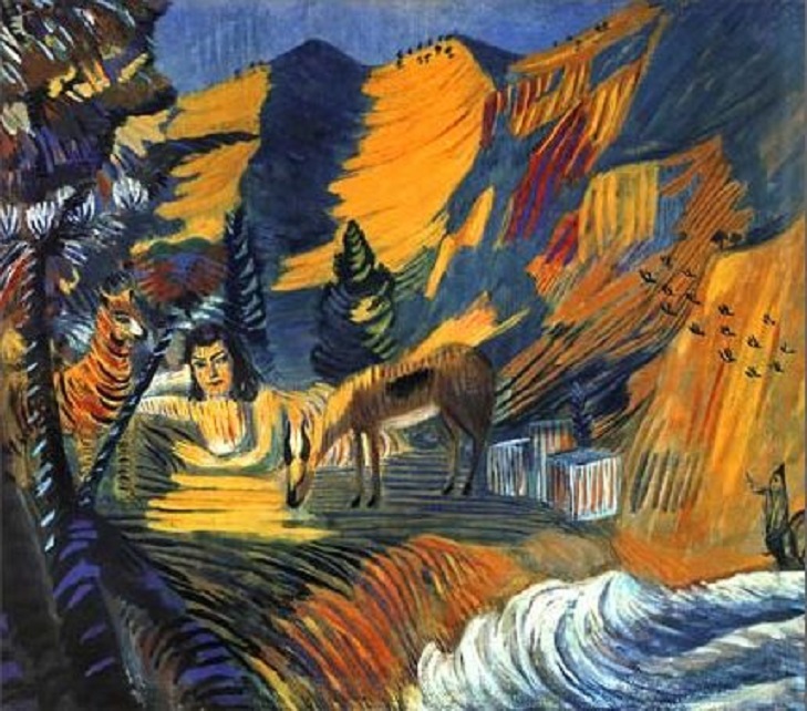 Мартирос Сарьян. Море. Сфинкс. 1908