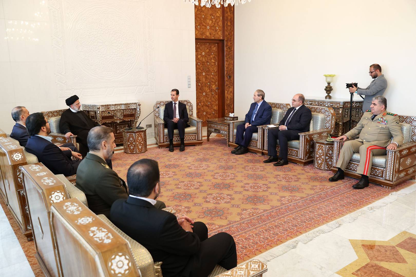 Визит президента Ирана Ибрагима Раиси в Сирию