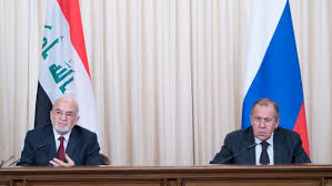 Глава МИД Ирака Ибрагима аль-Джаафари и глава МИД России Сергей Лавров