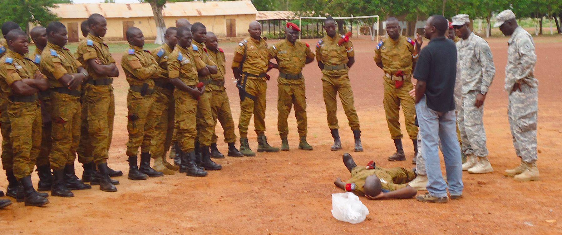 Борьба с терроризмом. В Буркина-Фасо проходит обучение и оснащение