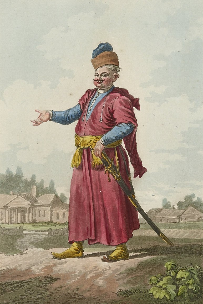 Жан-Пьер Норблен де ла Гурден. Польский шляхтич. 1817