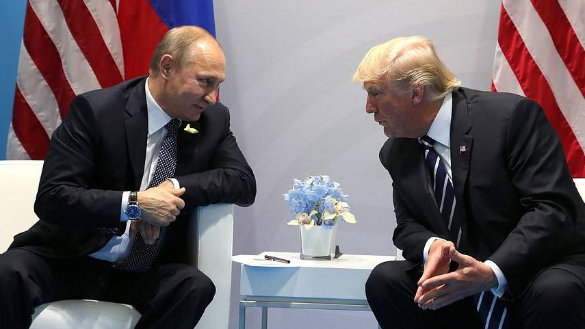 трамп и путин