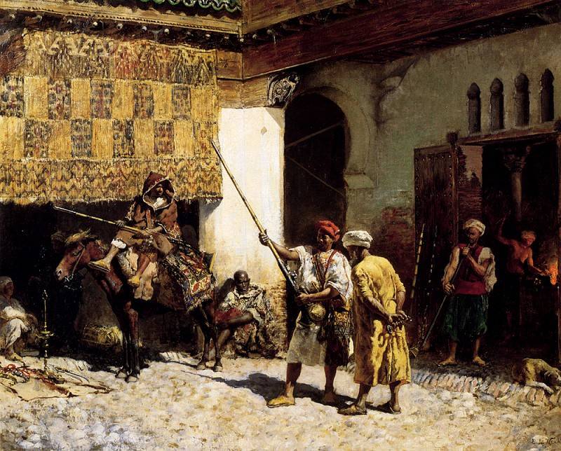 Эдвин Лорд Уикс. Арабский оружейник (1878)