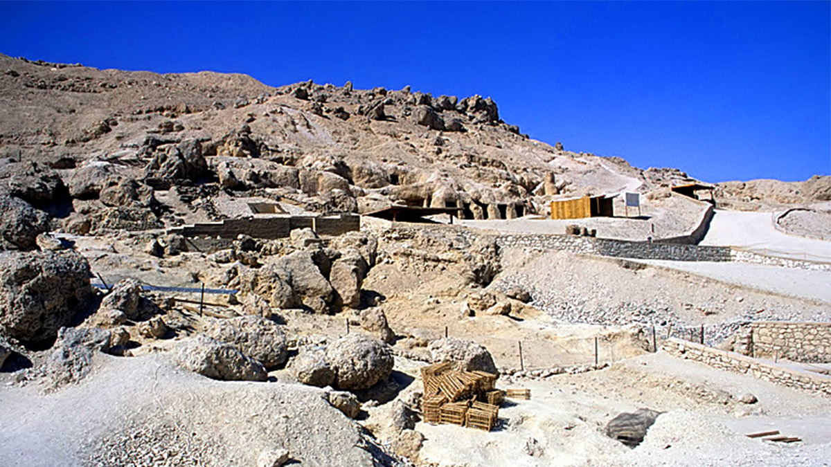 Археологический памятник Дра-Абу-эль-Нага