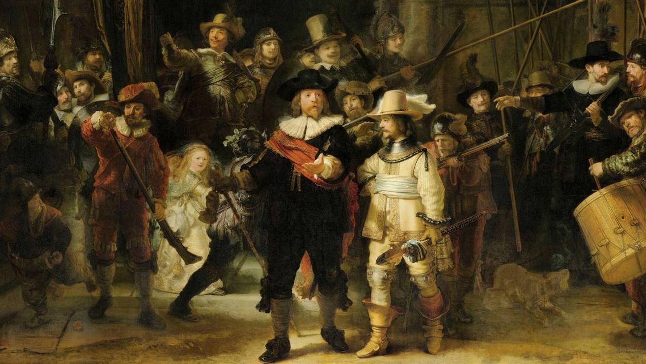 Рембрандт. Ночной дозор. 1642 (фрагмент)