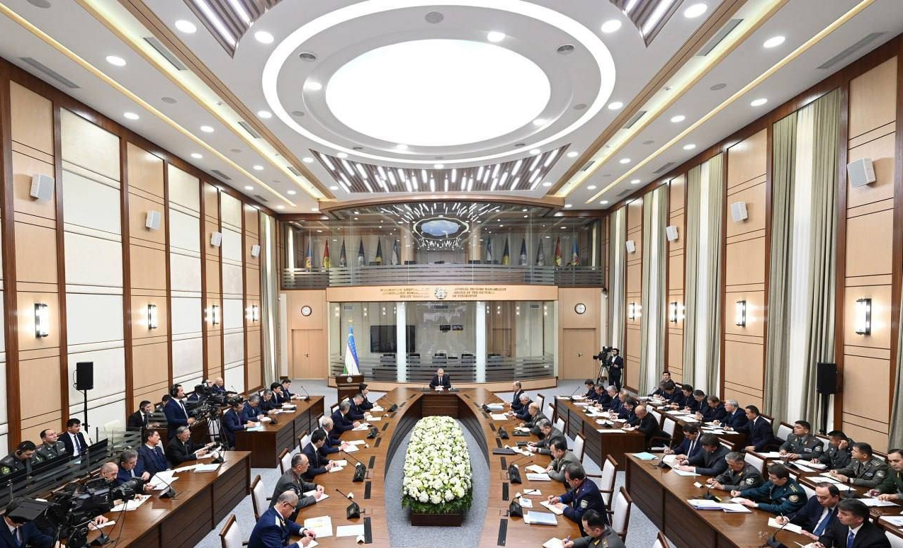 Расширенное заседание Совета безопасности Узбекистана