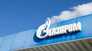 Знак «Газпром» на заправке