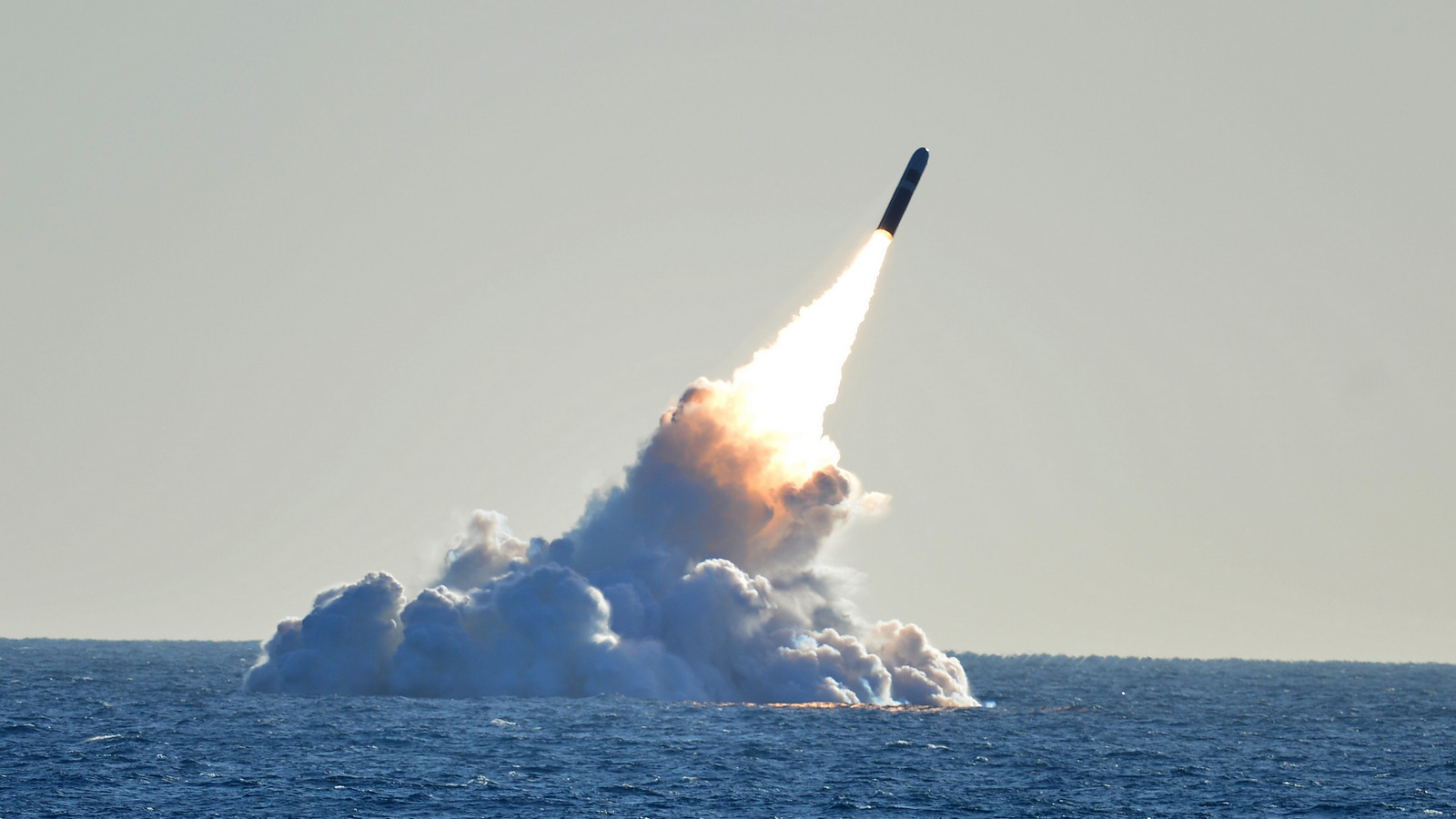 Запуск ракеты Trident II