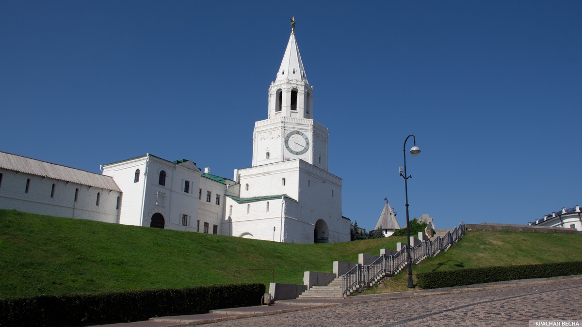 Казанский кремль. Спасская башня