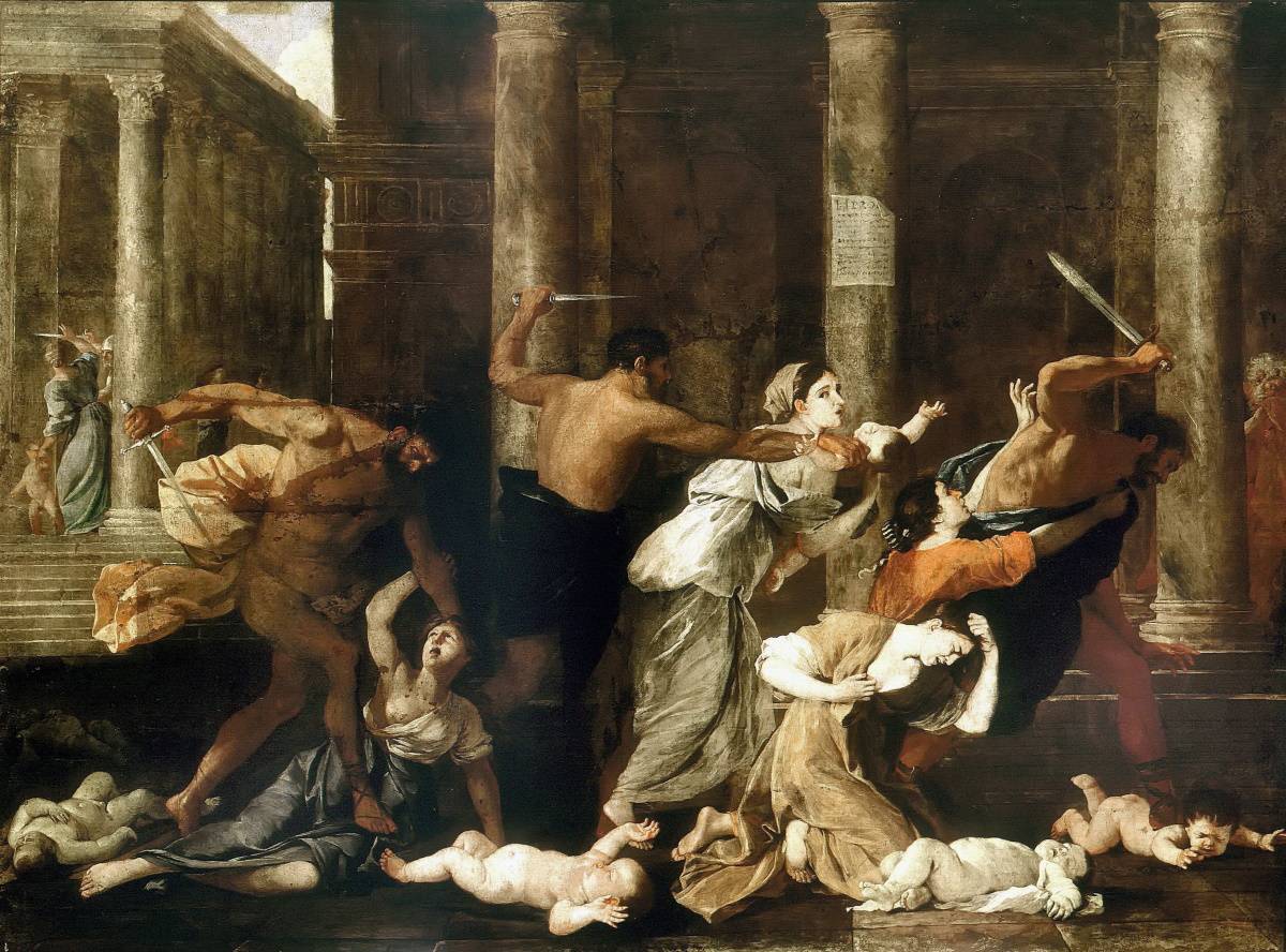 Никола Пуссен. Избиение младенцев. 1625-26