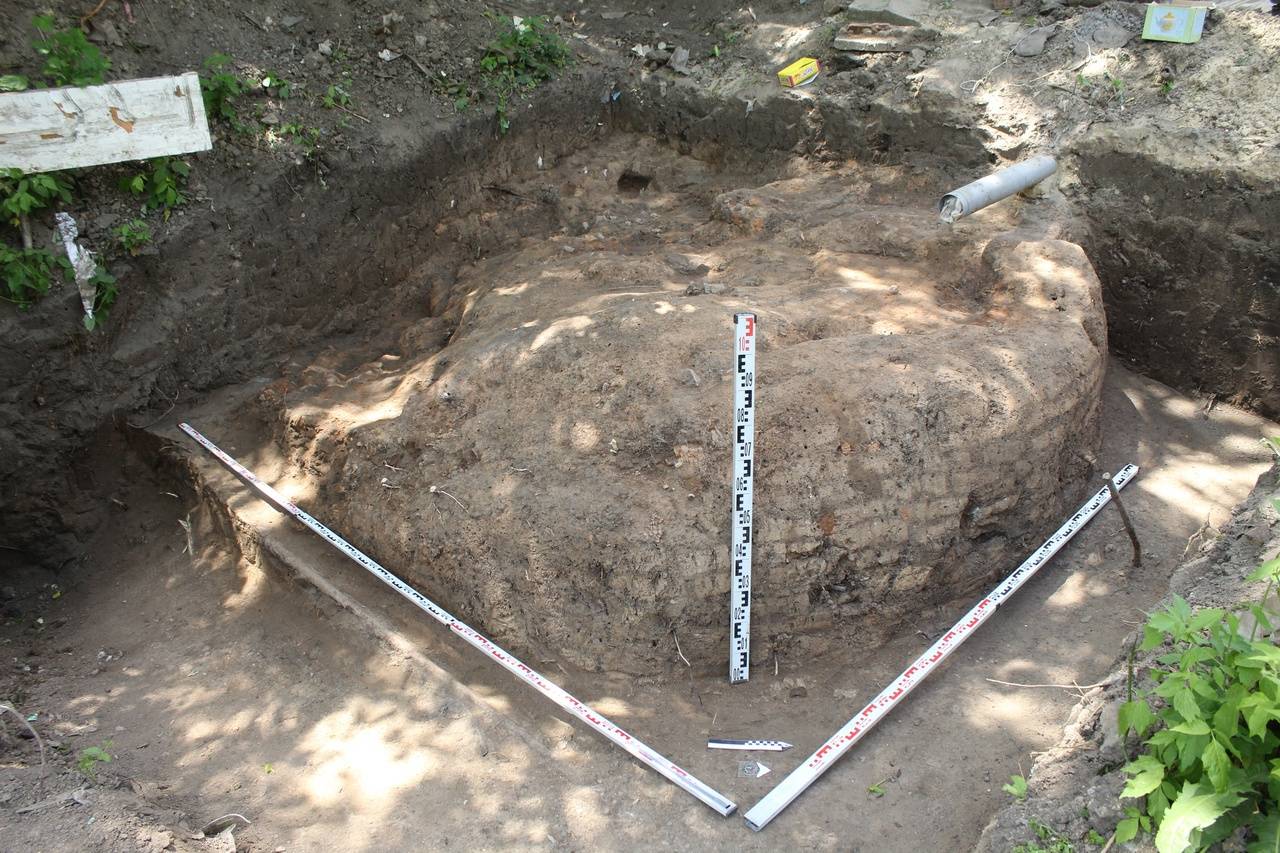 Раскоп минарета по переулку Красноармейскому, 89б 