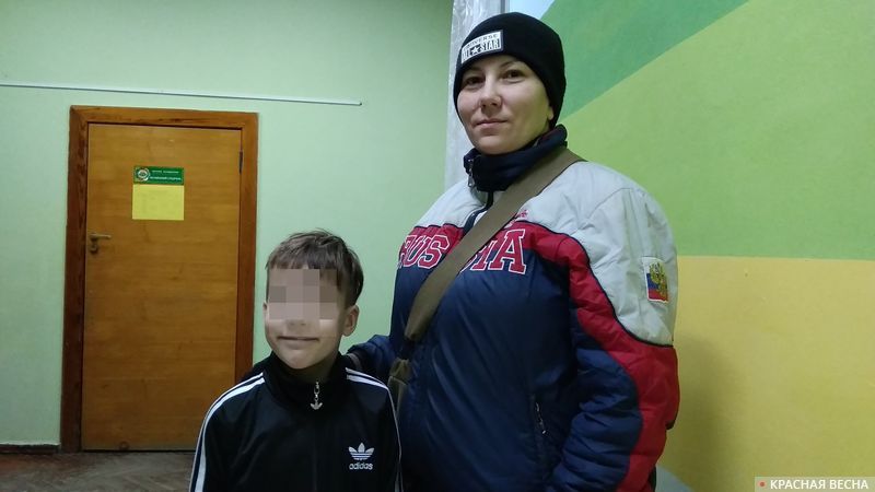Лилиана Колосова с младшим сыном