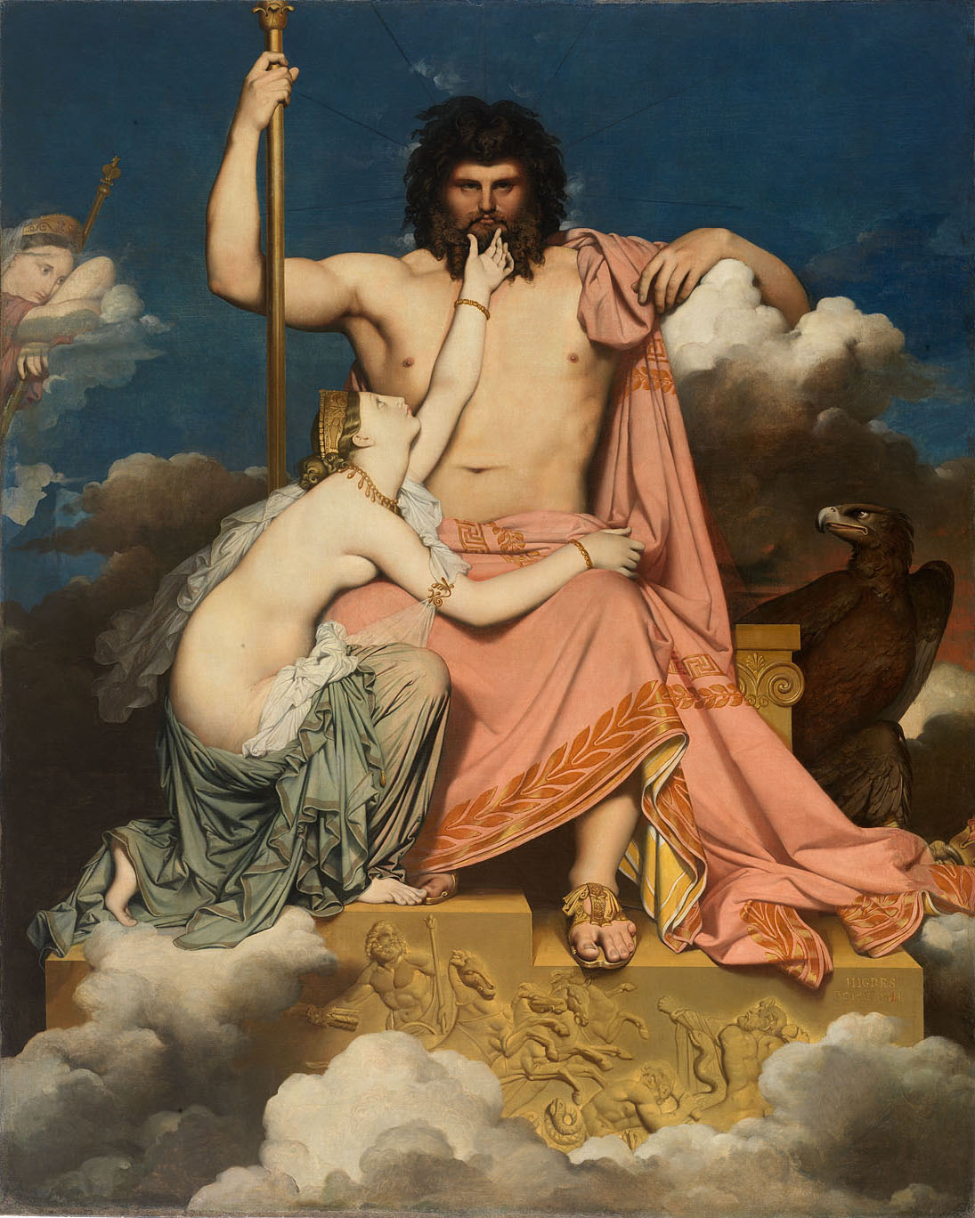 Доминик Энгр. Юпитер и Фетида, 1811