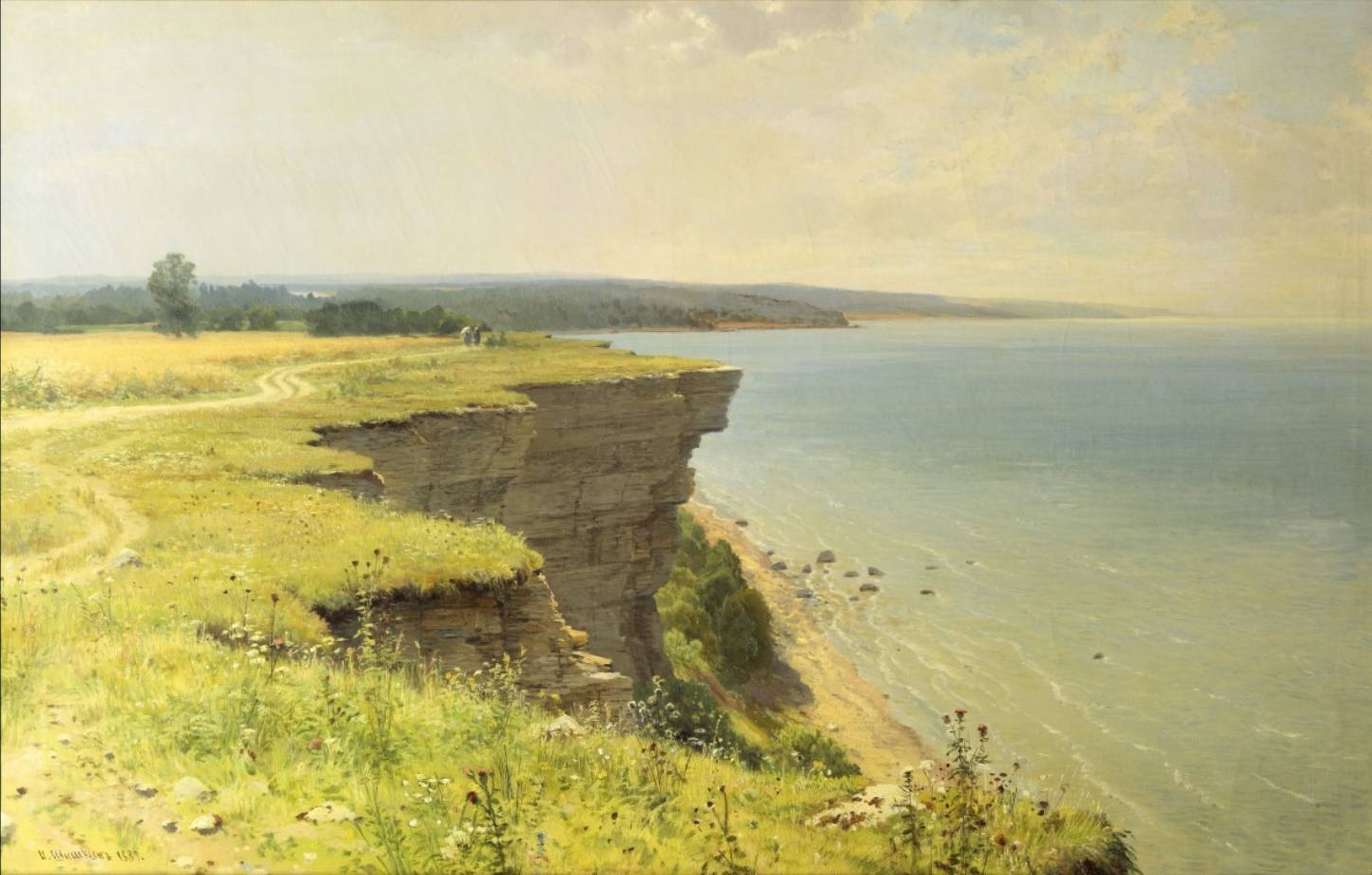 Иван Шишкин. У берегов Финского залива (Удриас близ Нарвы). 1889