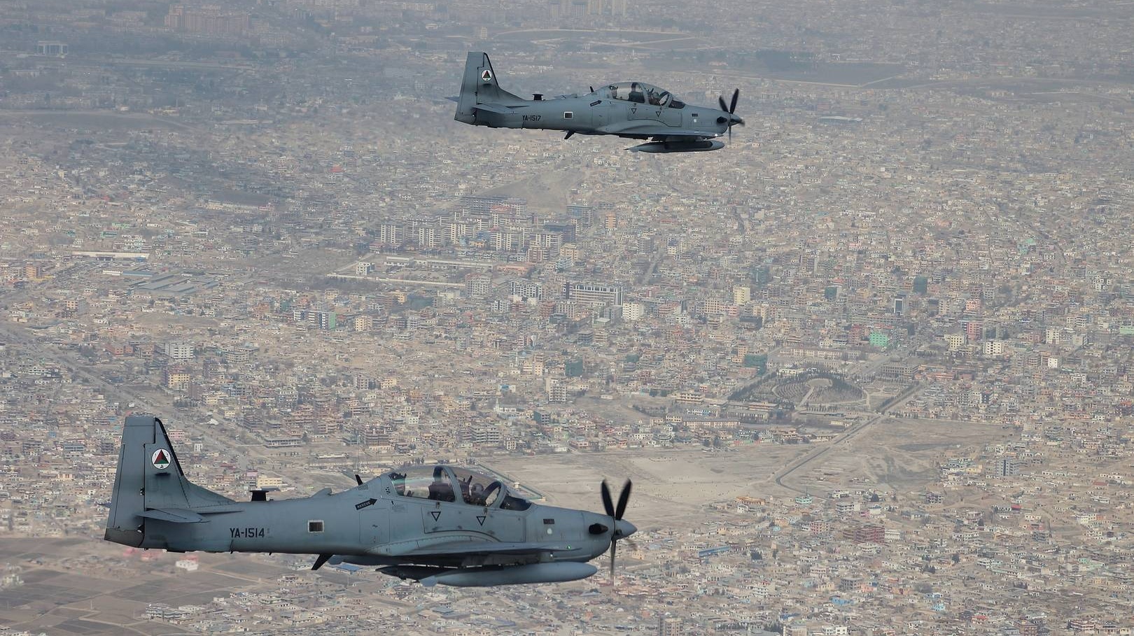 Штурмовик ВВС Афганистана Super Tucano A-29