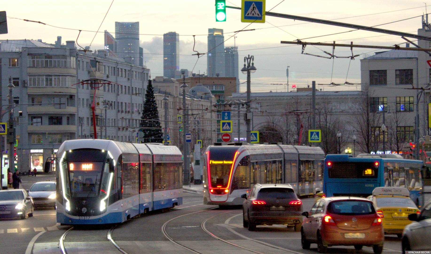 Трамвай. Москва
