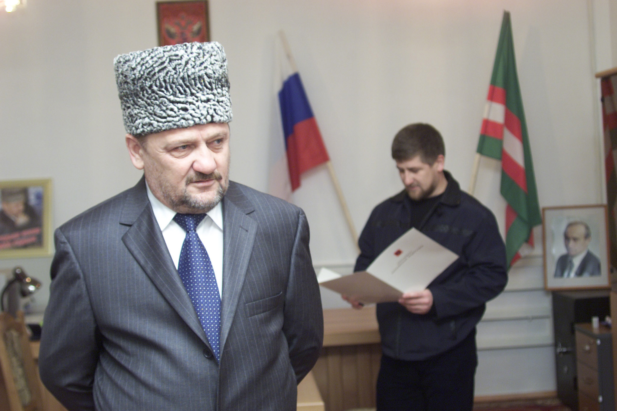 Первый президент Чеченской Республики Ахмат Кадыров