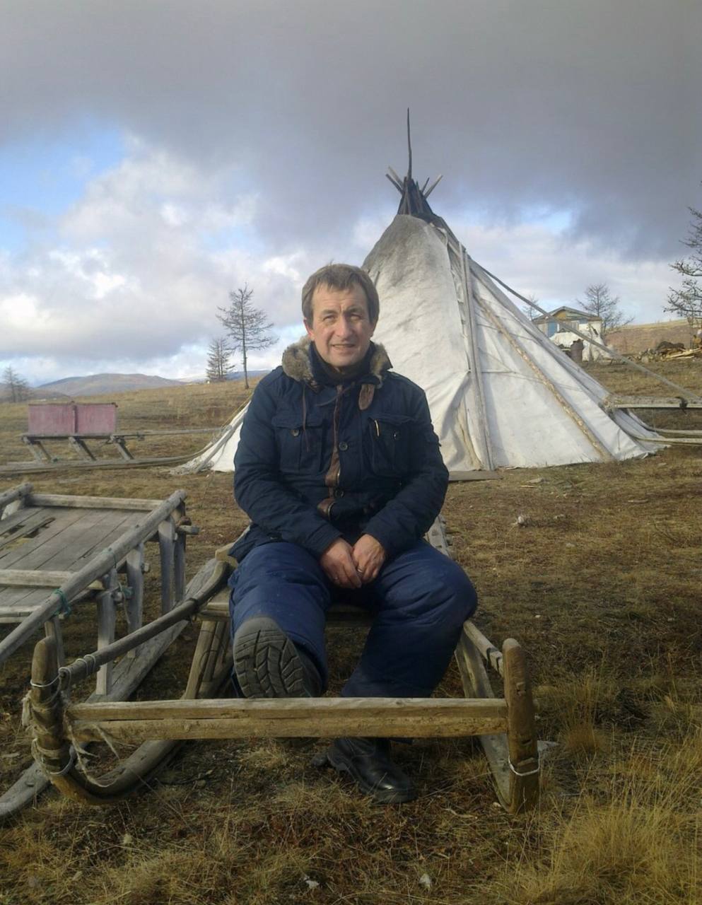 Ямал. Стойбище оленеводов в фактории Лаборовая