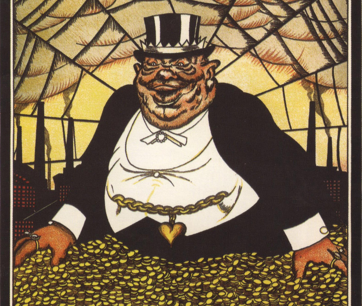 Виктор Дени. Капитал (фрагмент). 1920