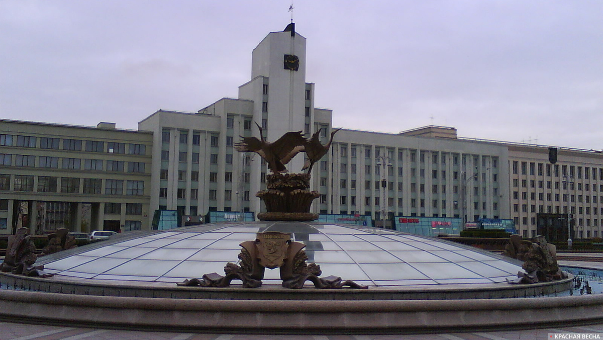 Белоруссия. Минск. Площадь Независимости