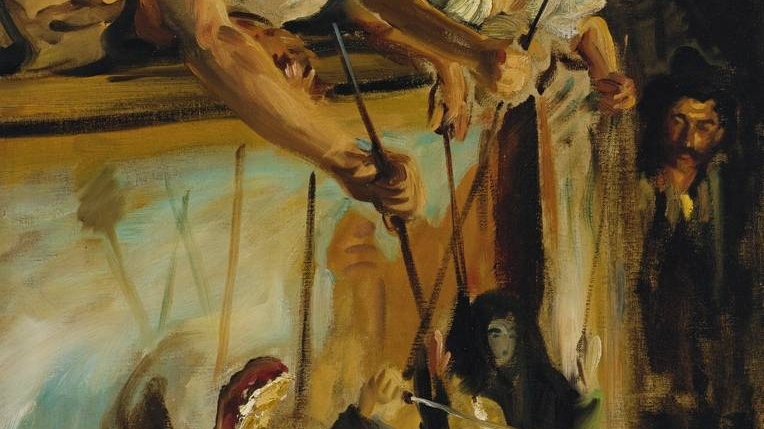Джон Сингер Сарджент. Марионетки (фрагмент). 1903