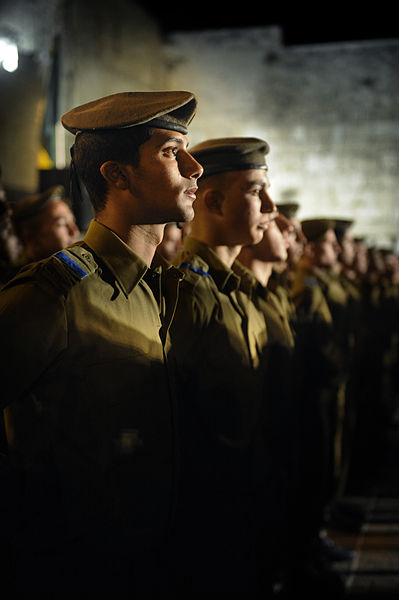 Приведение к присяге солдат израильской бригады «Голани»