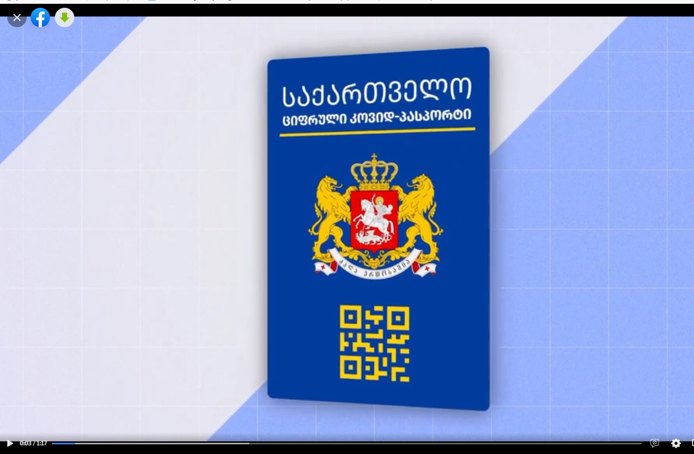 Ковид паспорт в Грузии