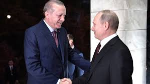 Владимир Путин и Реджеп Тайип Эрдоган