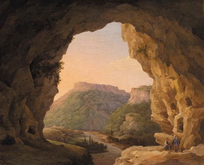 Никанор Чернецов. Вид в Крыму на реке Кача. 1854