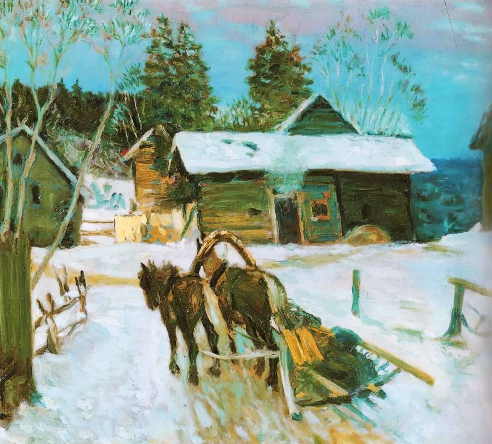 Алексей Исупов. В ожидании хозяина. нач. XX в.