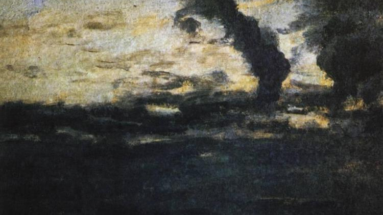 Исаак Левитан. Облачное небо. 1893