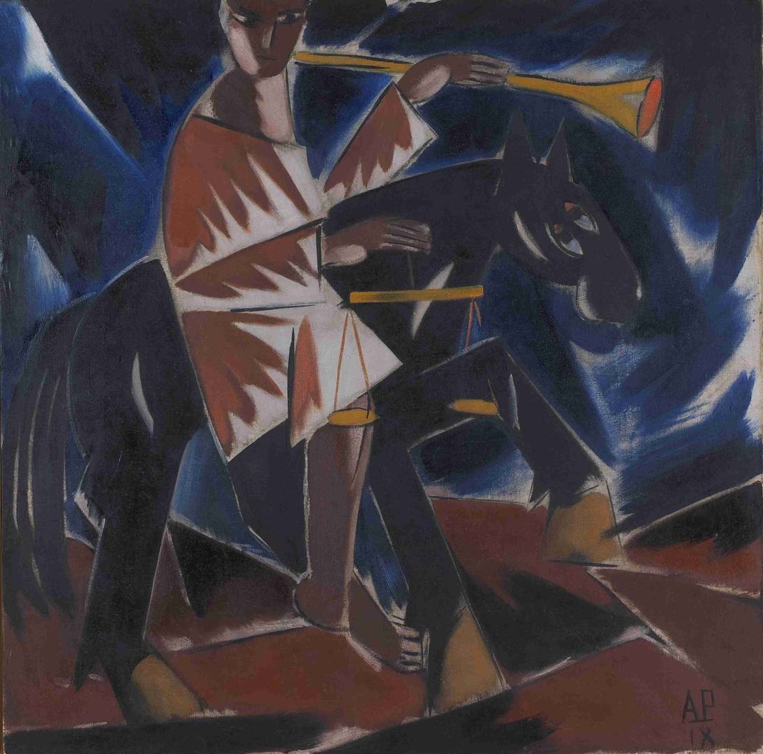 Алексей Рыбников, Остроугольный ангел апокалипсиса. 1918