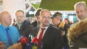 Евгений Чудновский на открытии аэропорта «Платов»