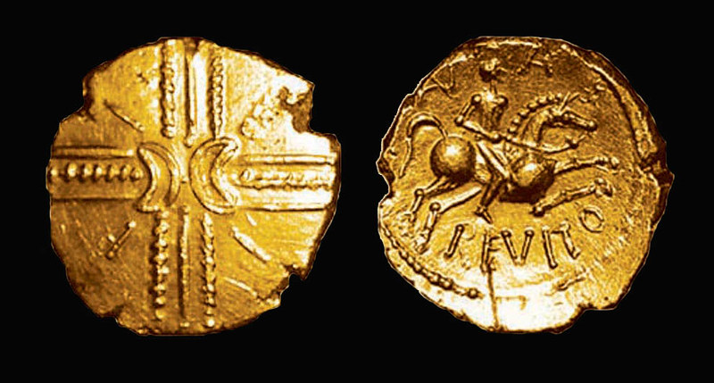 Кельтская монета. 10 г. до н. э. — 20 г. н. э.