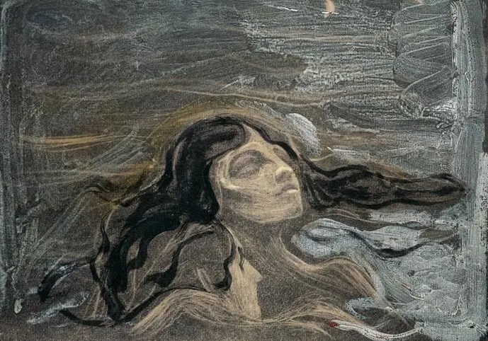 Эдвард Мунк. На волнах любви. 1896