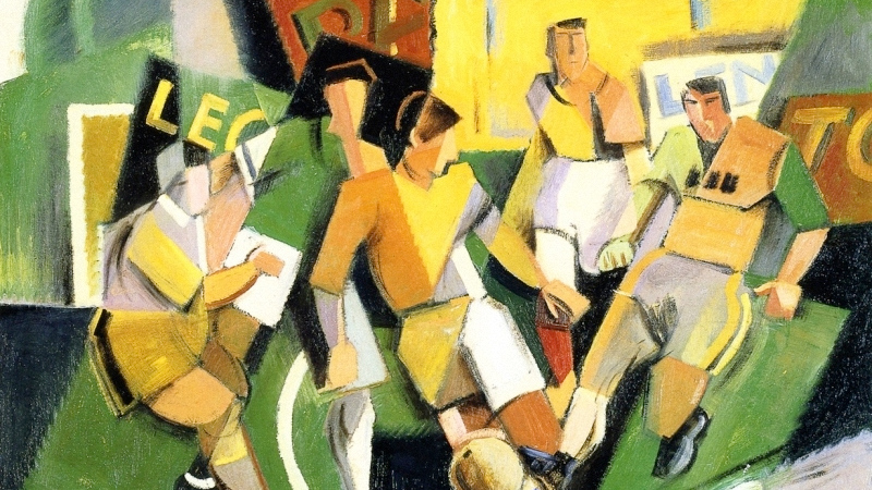 André Lhote. Футболисты. 1918