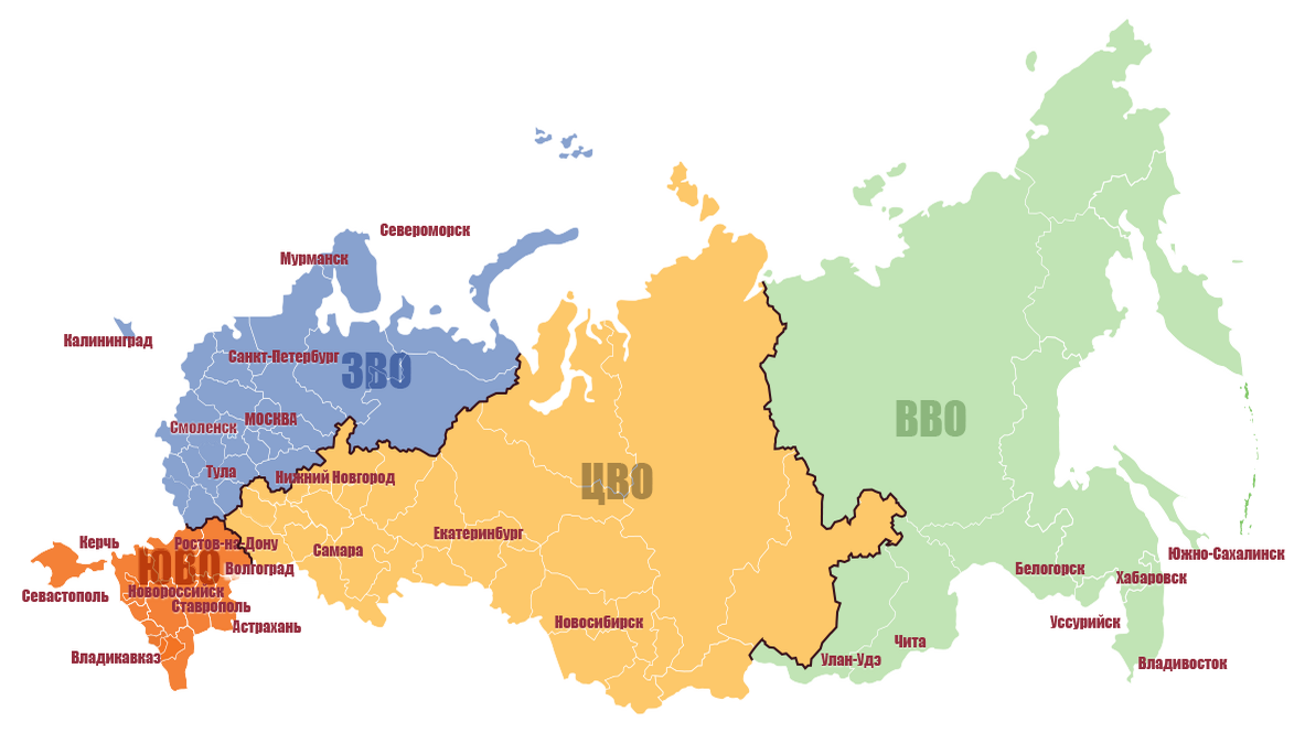 Всероссийская карта парадов