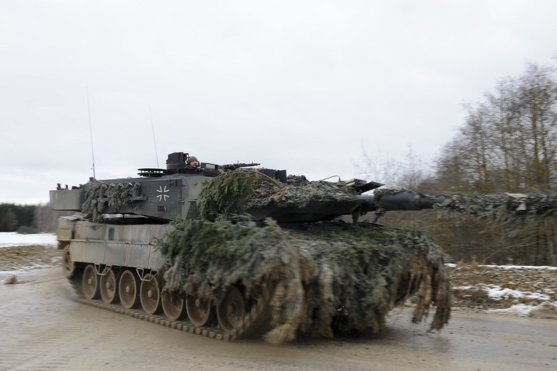 Немецкий танк Leopard 2