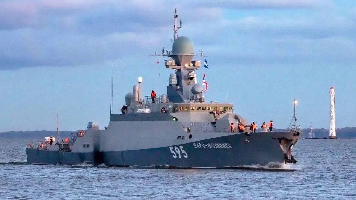 Малый ракетный корабль «Наро-Фоминск» проекта•21631 «Буян-М»
