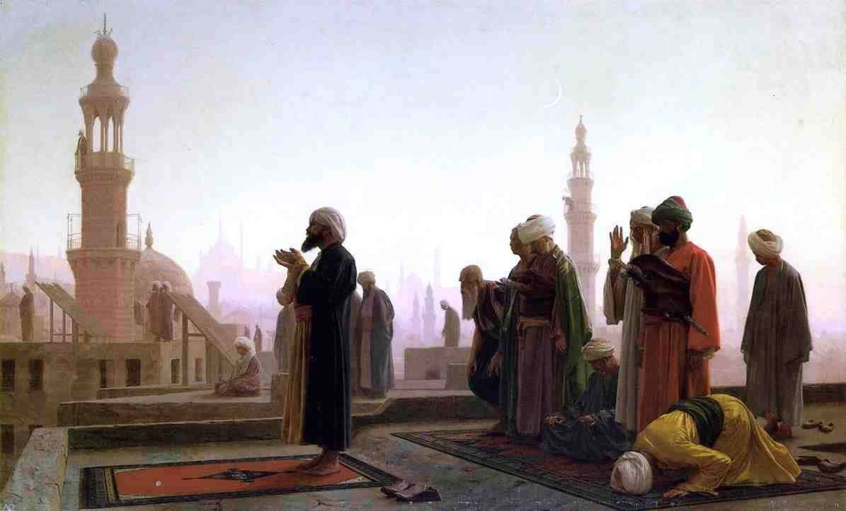 Жан-Леон Жером. Молитва в Каире. 1865