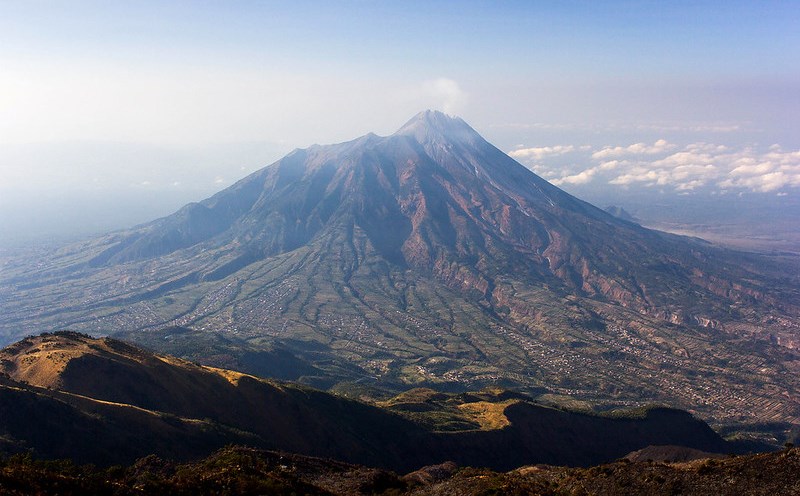 Вулкан Мерапи. Индонезия