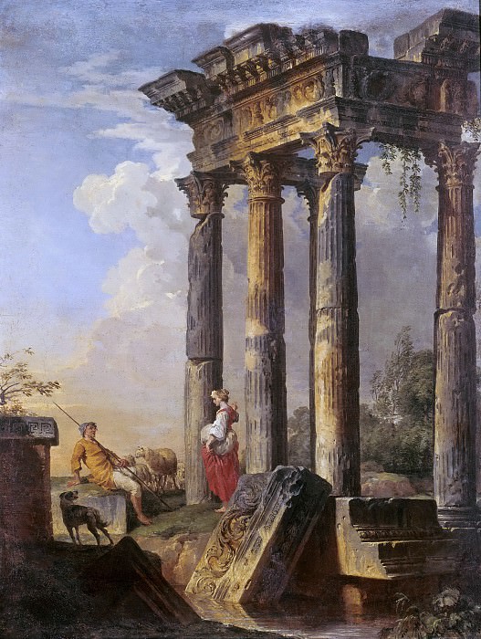 Джованни Паоло Панини. Рисмские руины. 1740
