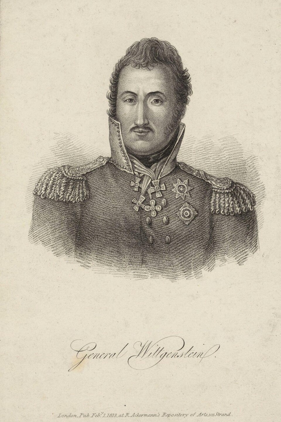 Граф Петр Христианович Витгенштейн. 1813 год
