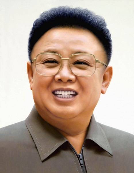 Официальный портрет Ким Чен Ира.