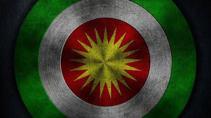 флаг, курдистан, курд