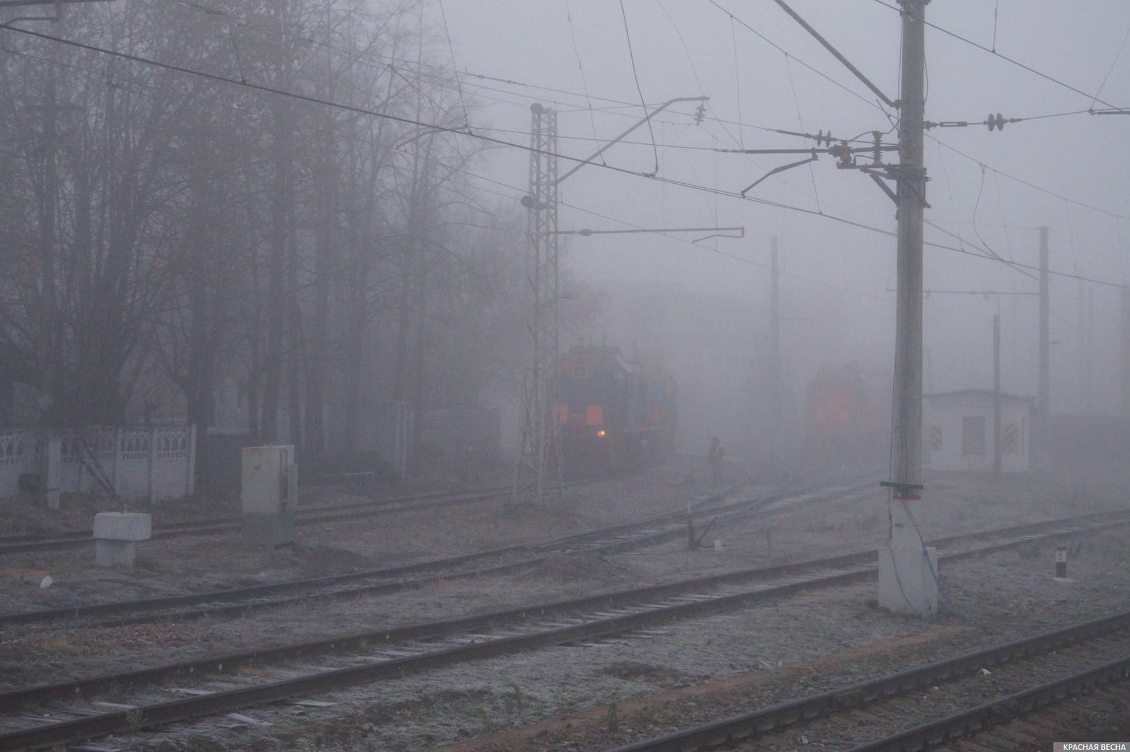 Туман в Твери