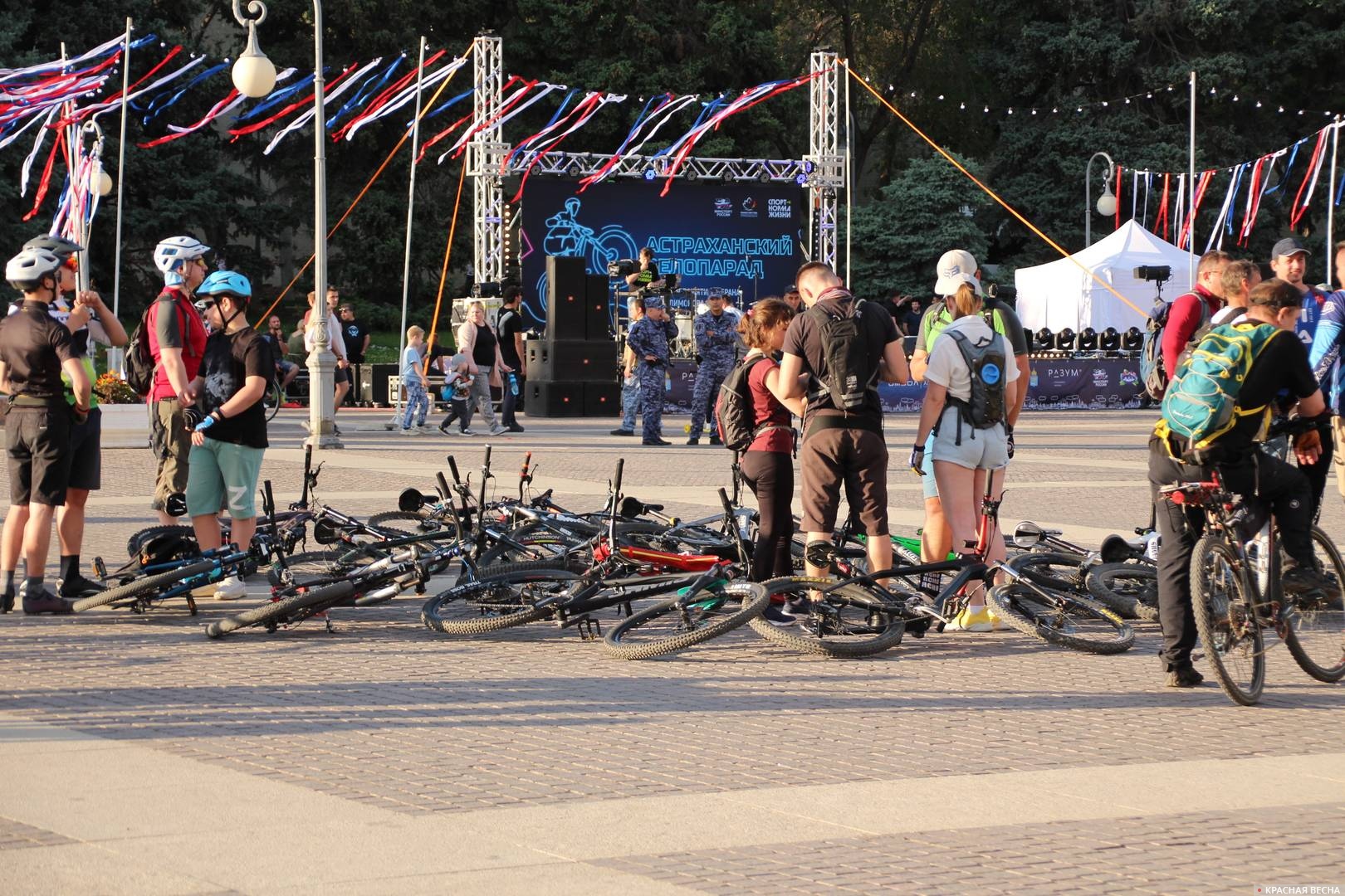 Велопарад в Астрахани