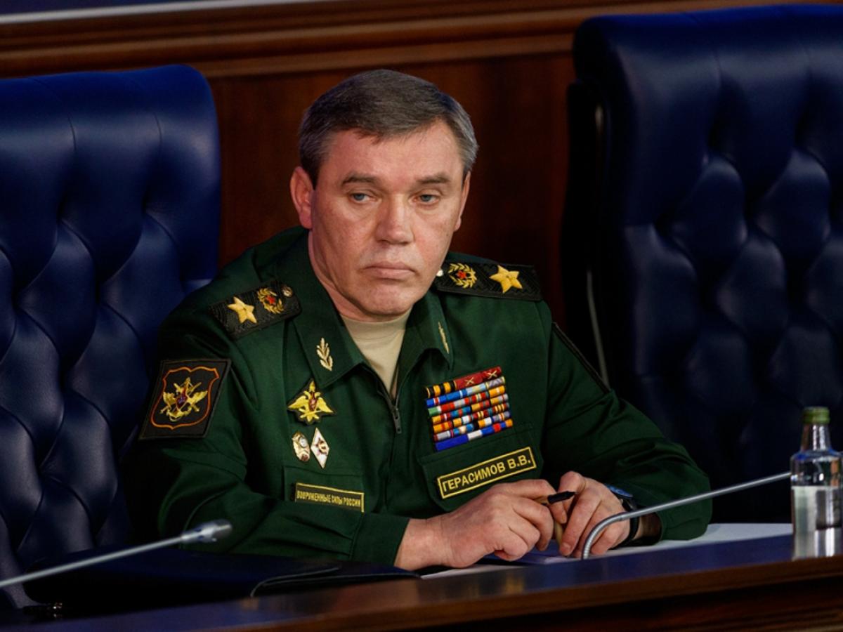 Начальник Генерального штаба ВС РФ Валерий Герасимов