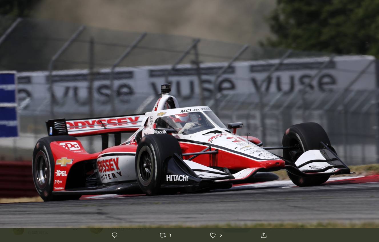IndyCar Series, машина Скотта Маклохлина